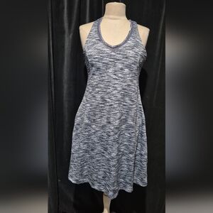 MPG Gray Textured Midi Dress